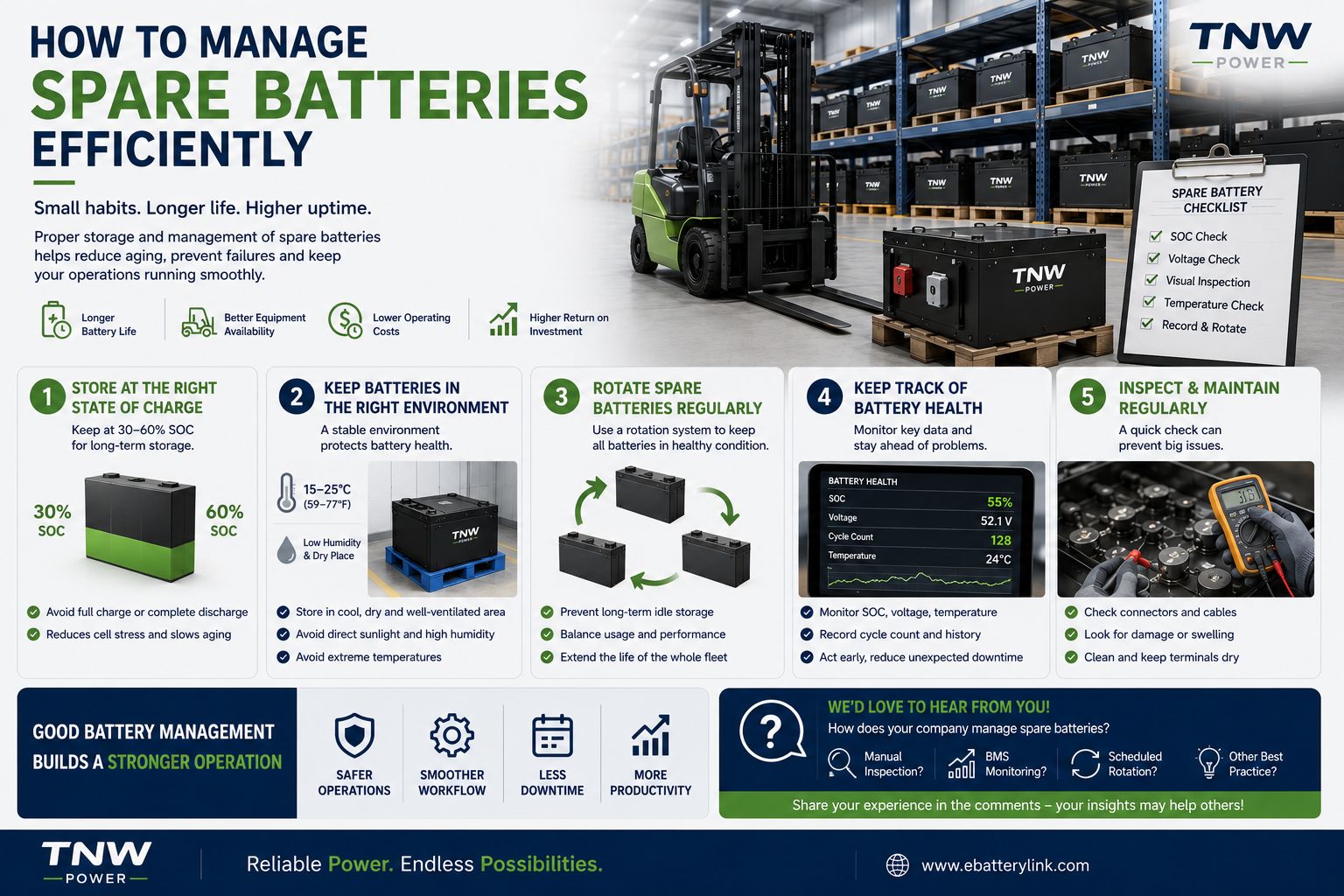 🔋 How to Manage Spare Batteries Efficiently?